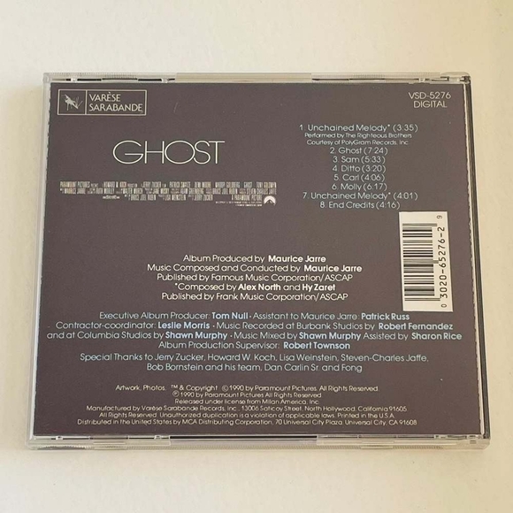 CD Maurice Jarre - Ghost (Soundtrack) - Picture 2 of 2